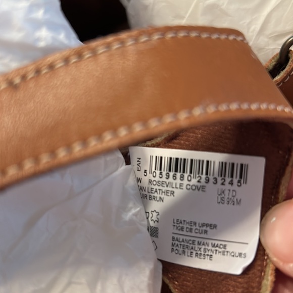 Clarks Collection 9 1/2 M ROSEVILLE COVE Leather Upper New in Box Brown Women’s - Picture 13 of 14